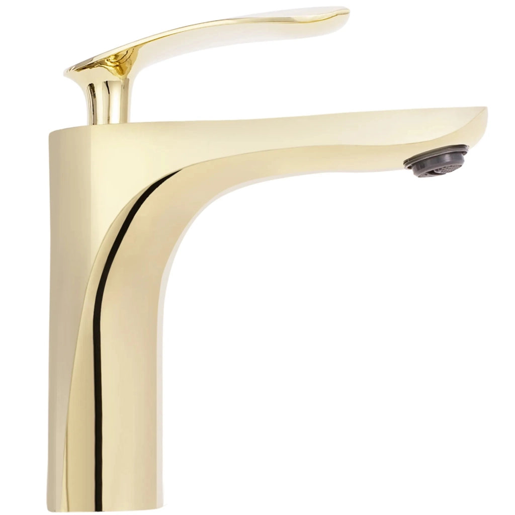 Rubinetto Da Lavabo Rea Orbit Gold Low