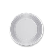 BIBO PIATTI FONDI IN BIOPLASTICA BIANCHI DIAMETRO 21,5 CM CONFEZIONE DA 35 PEZZI