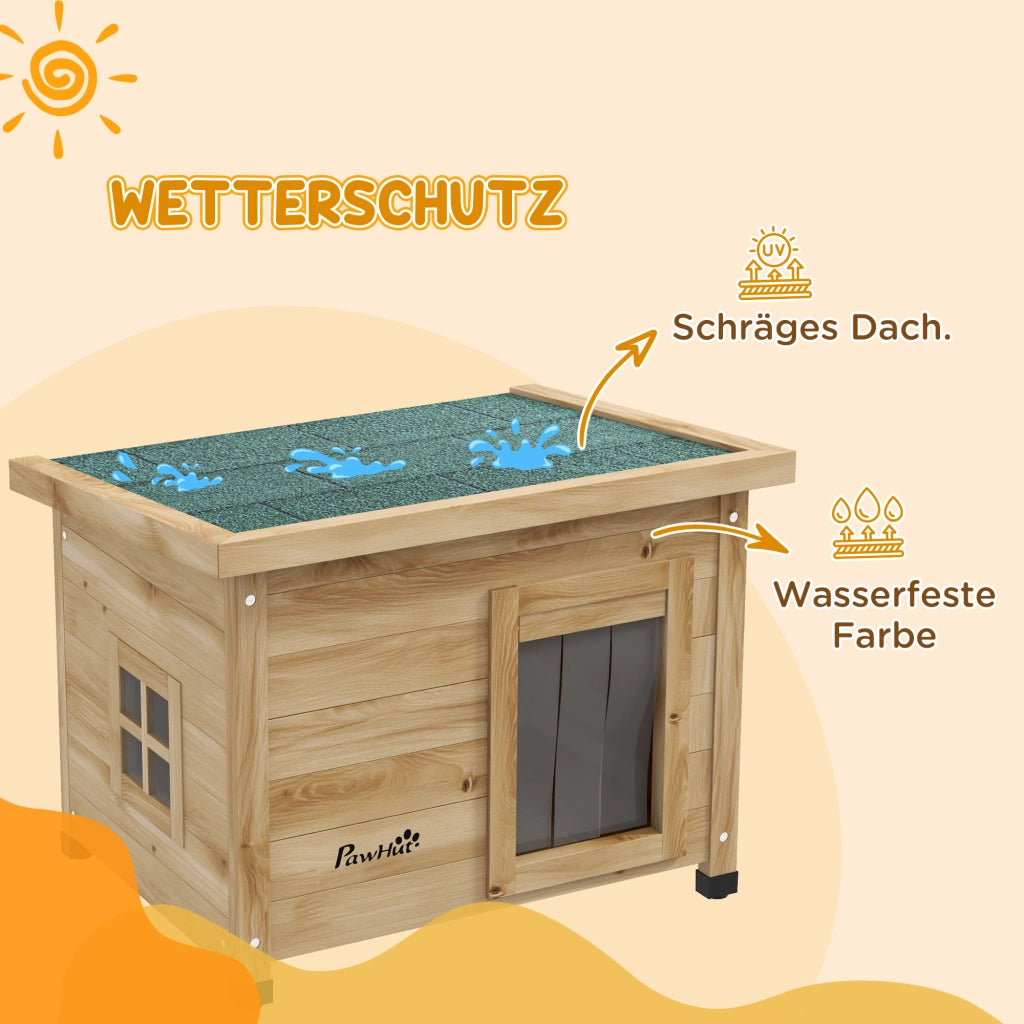 Casa per gatti ¨C zephmum ¨C 57x45x43 cm, Natur