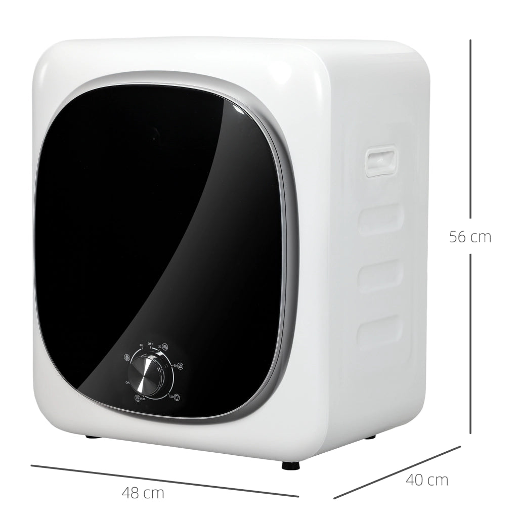 Asciugatrice a Evacuazione Frontale ¨C Xylo ¨C 800W 4Kg Acciaio Inox 5 Programmi