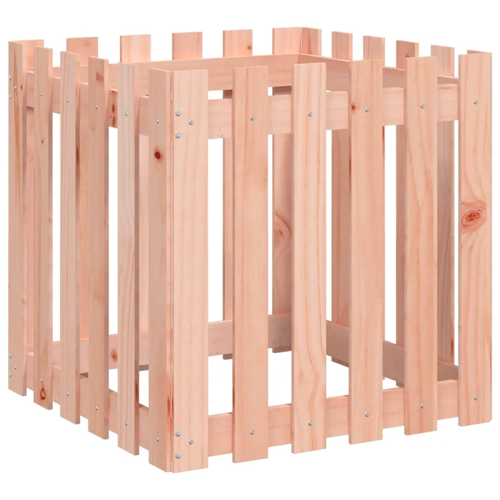 Fioriera Giardino Design Recinzione 60x60x60cm Massello Douglas 832460
