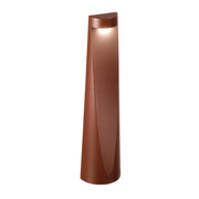 EDDIE Bollard Paletto LED 7W 50° IP65 4000K 833lm Struttura in Alluminio Pressofuso Verniciato Marrone - Rossini Illuminazione