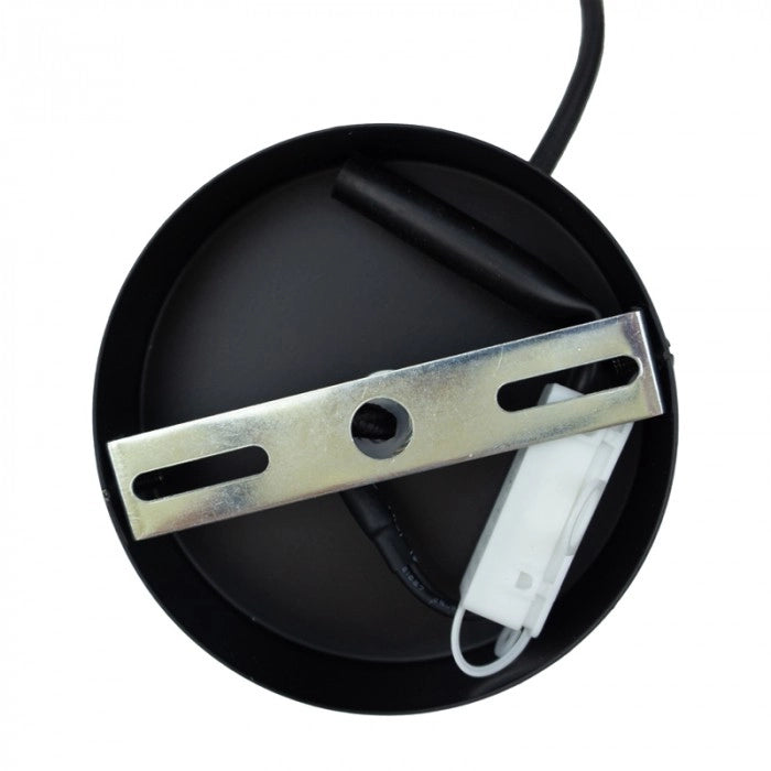 Lampada sospesa retro 1xE27 ottone nero Eco Light