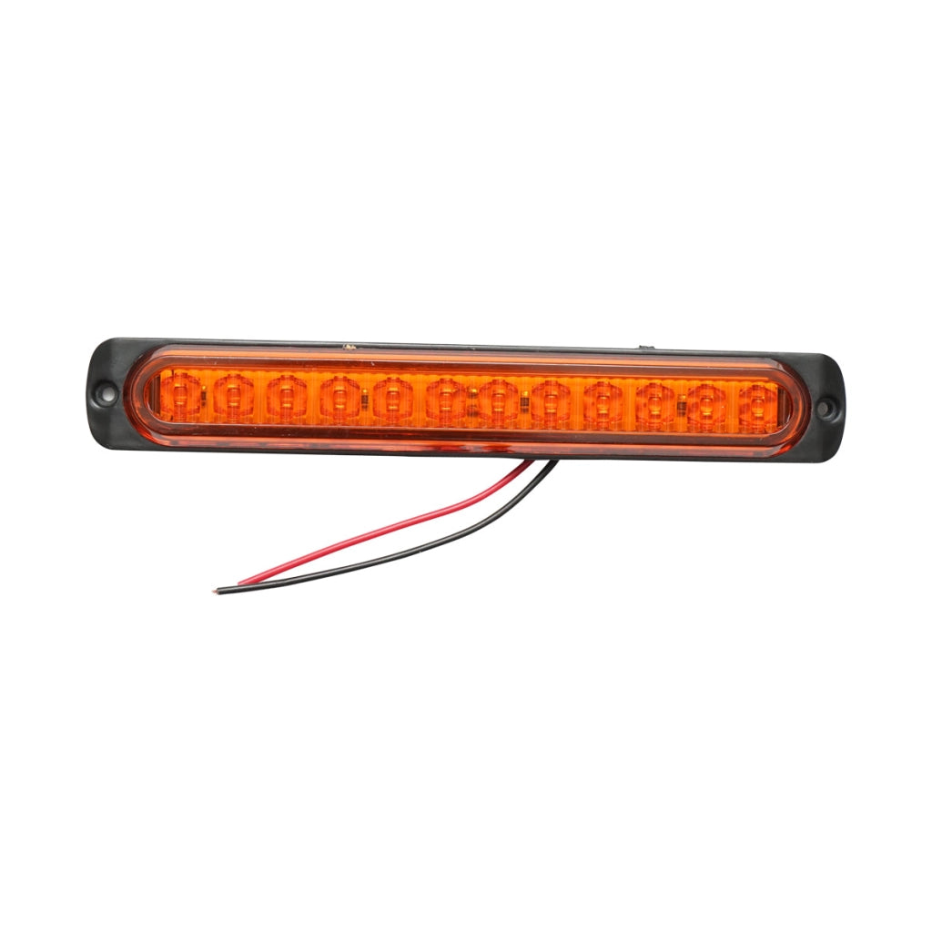 Lampada LED laterale  gialla, 12V-24V, FR0279, Breckner Germany