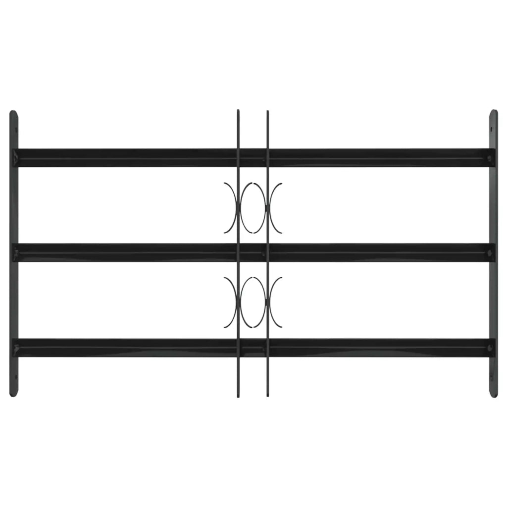 Griglia Finestra 75.5 x 45 cm Acciaio verniciato a polvere Nero 42020561