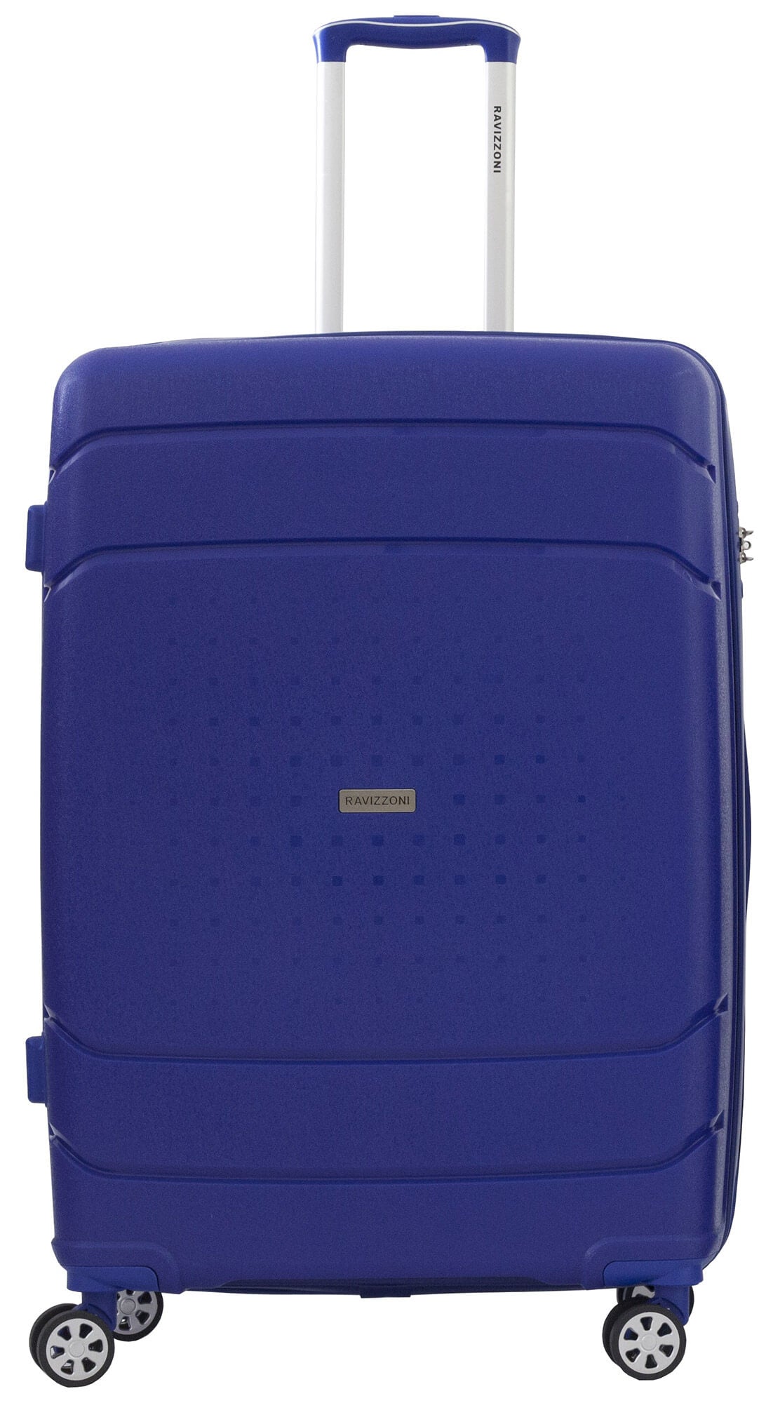 Trolley Valigia Grande Rigida in Polipropilene 4 Ruote TSA Ravizzoni Cuba Libre Blu