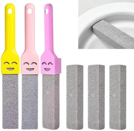 Set di Spazzole per la Pulizia del Water - 6 Pezzi - Maniglie - Per la Rimozione delle Macchie - Toilette