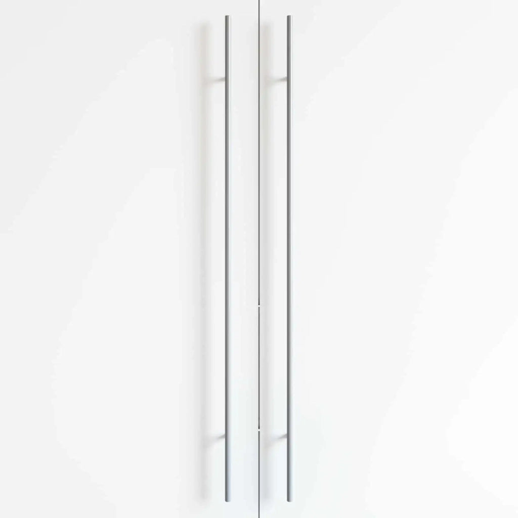 Maniglia per Armadio 12 pz Argento 900 mm Acciaio inossidabile CFW5139042