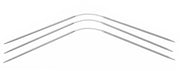 Set di Aghi per Maglia a Sfera 12 pezzi - Acciaio Inossidabile - 2 mm/2,5 mm/3 mm/3,5 mm - Comfortevole Maneggio - Ideale per Calze/Cappelli/Sciarpe - Aghi per Maglia a Sfera