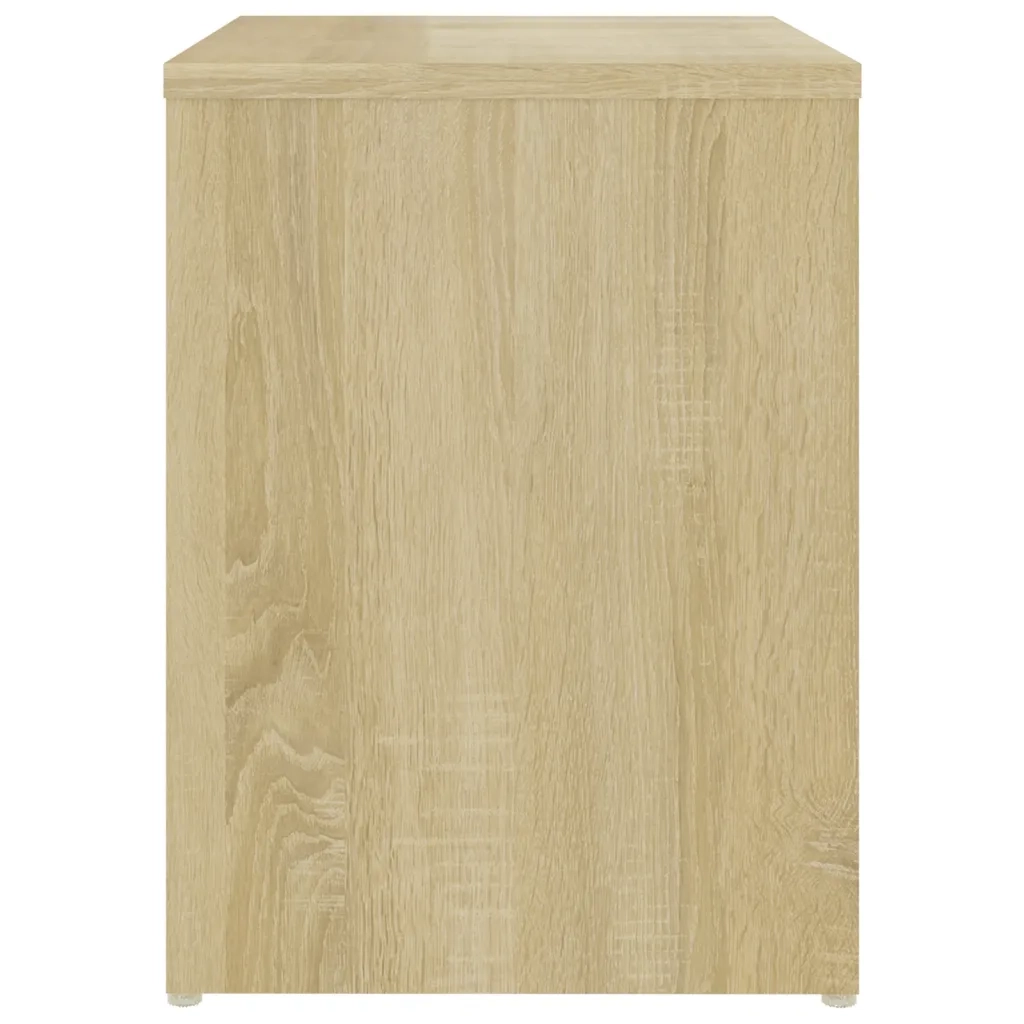 Comodino Rovere Sonoma 40x30x40 cm in Legno Multistrato 806334