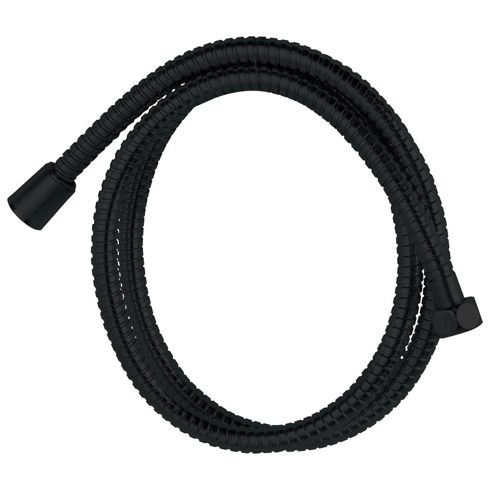 Tubo Doccia Nero in Acciaio Flessibile Bagno Moderno