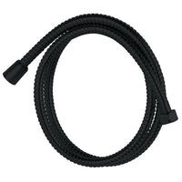 Tubo Doccia Nero in Acciaio Flessibile Bagno Moderno