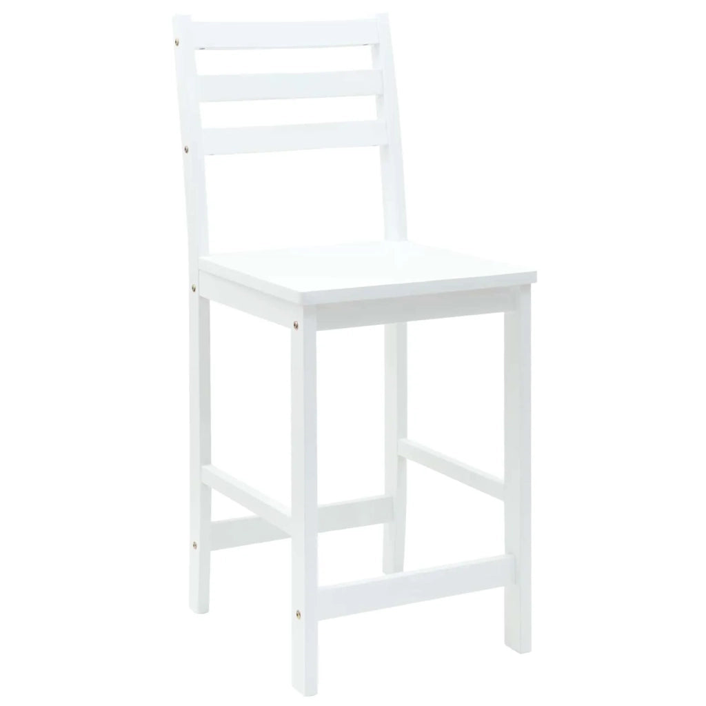 Sedie da pranzo 2 pcs Bianco 40 x 47,5 x 99,5 cm