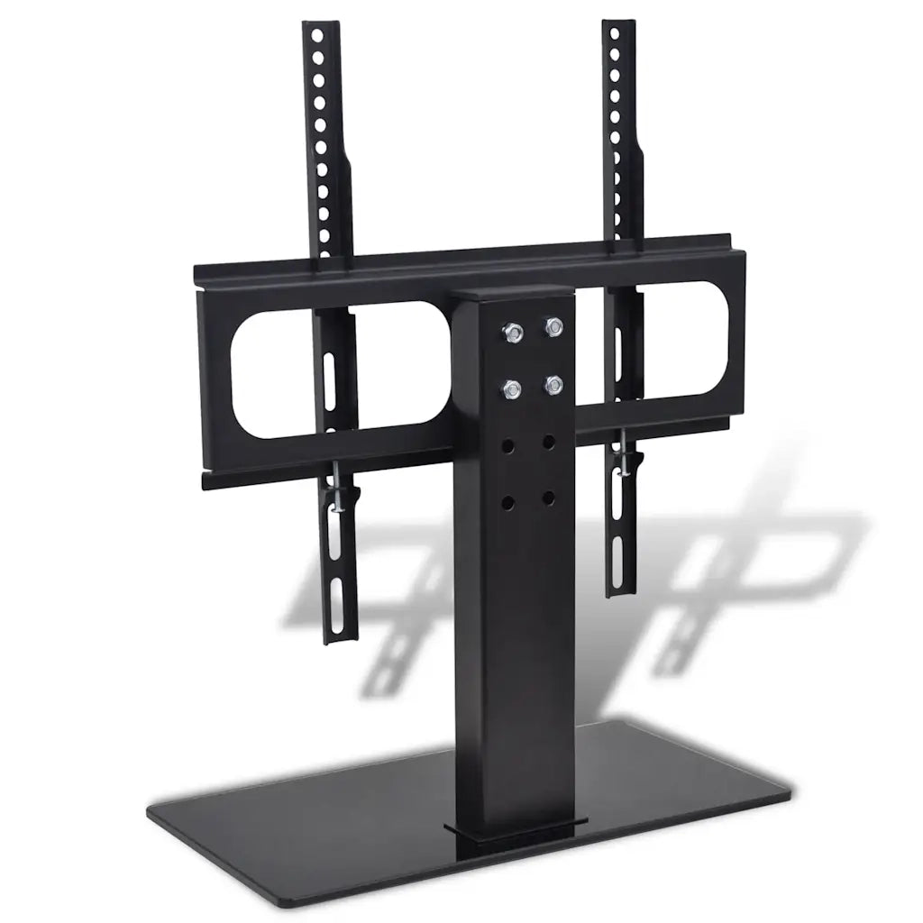 Supporto TV con Base in Ferro Nera 400 x 400 mm 23" - 55"