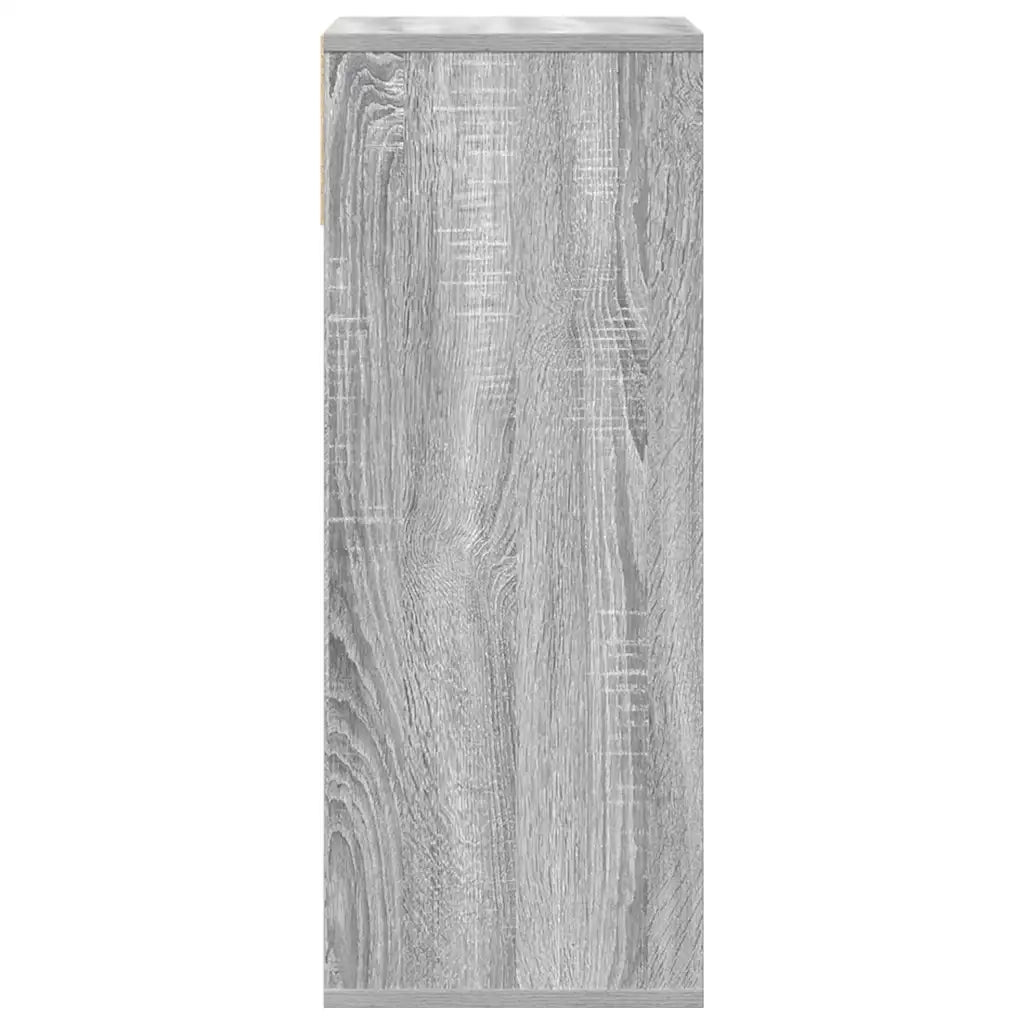 Libreria Grigio Sonoma 34x31x80 cm in Legno Multistrato 860279