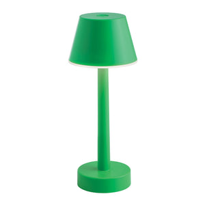 Lampada da Tavolo a Batteria Ricaricabile Led Colorata Grillo Sovil Colore: Verde