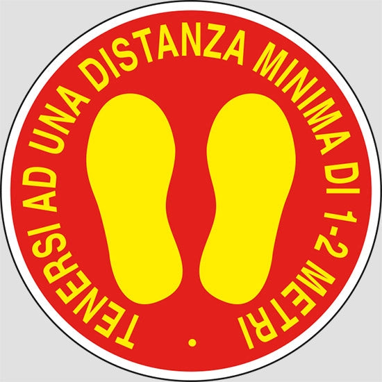 ETIC.ADES D.20CM TENERSI A DIST. DI 1-2MT- 1,0 pz