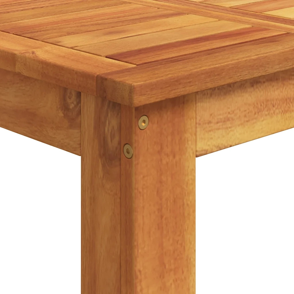 Set Bar Giardino 5pz Marrone Legno Massello Acacia e Polyrattan 3295269