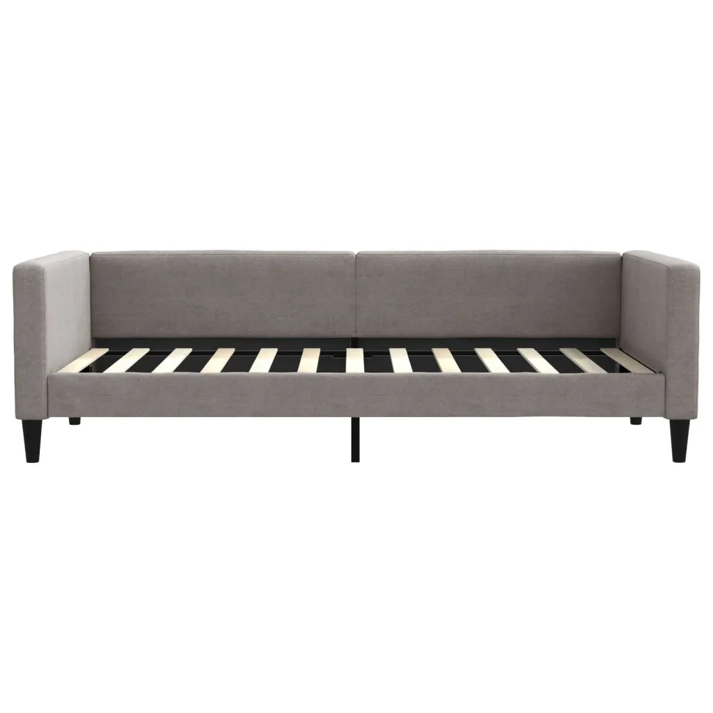 Divano Letto con Letto Estraibile-Sofa Letto-Daybed Tortora 90x200 cm in Tessuto 727713