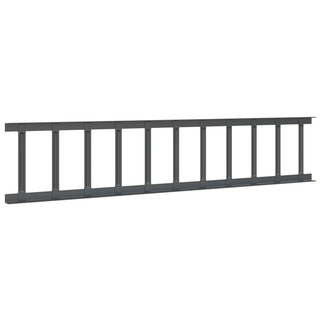 Guardia per neve sul tetto Antracite 300 x 2,5 x 20 cm Acciaio