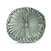 Cuscino Rotondo Zucca Effetto Velluto Circolari Per Divano Decorativo Letto 40 Cm  Verde