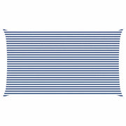 Vela Parasole | Telo Ombra | Vela da ombra solare Blu e Bianco 7 x 4 m