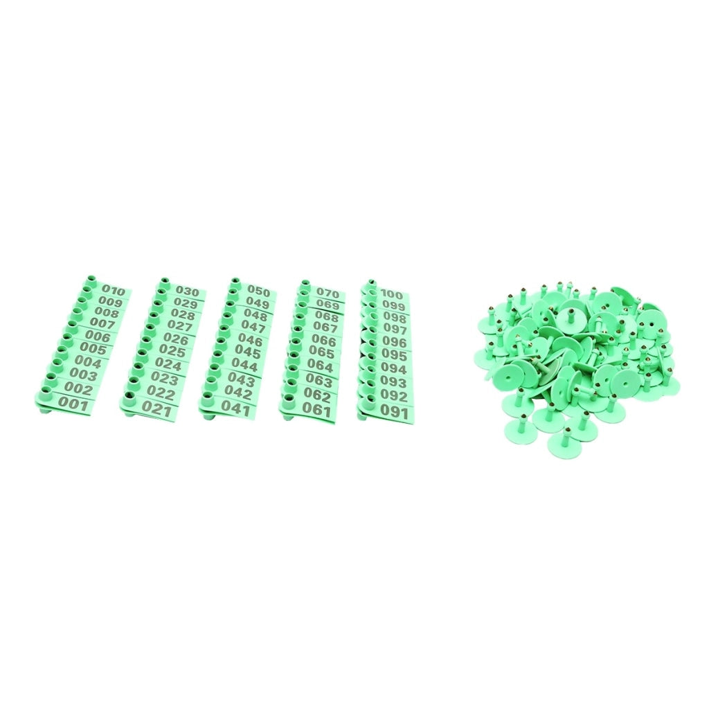 100 Marchi Auricolari Per Bestiame Set Marchi Auricolari In Plastica Per Bestiame per ovini