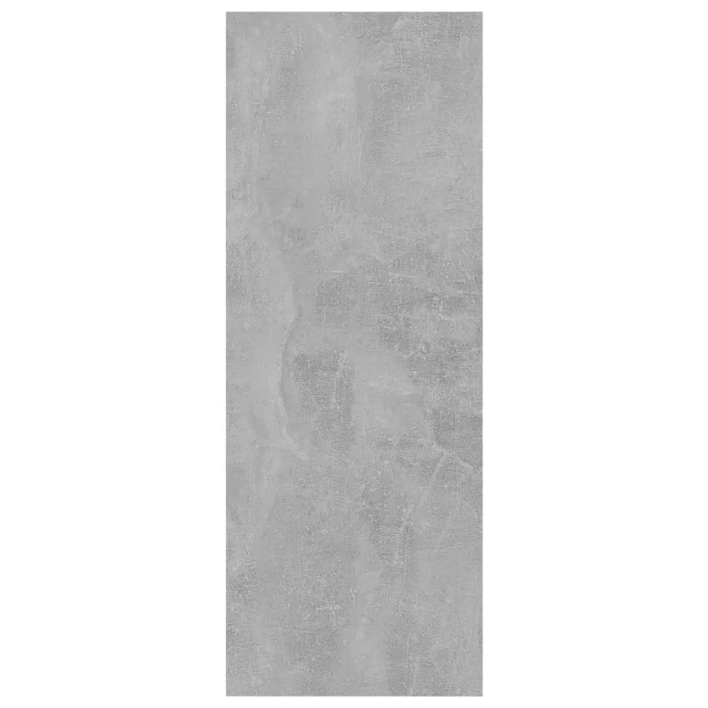 Tavolino Consolle Grigio Cemento 78x30x80cm Legno Multistrato 808300
