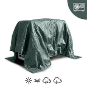 Telo Copertura Impermeabile per Arredo Giardino e Barbecue – Protezione Universale Cover Anti Pioggia UV Polvere per Tavoli, Sedie, Divani, ,lettino prendisole, Ombrelloni e BBQ Modello 13