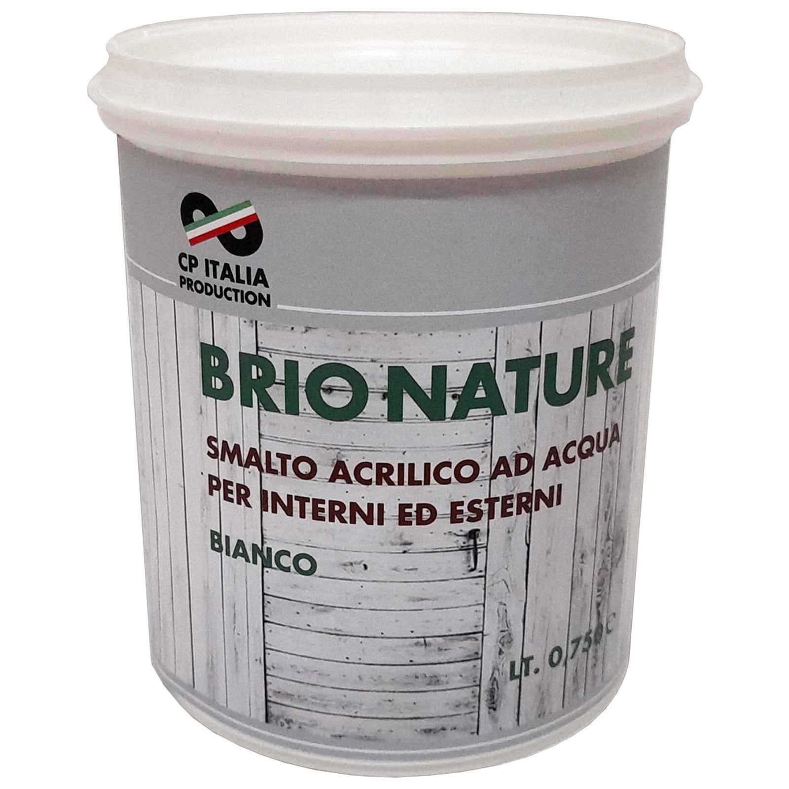 smalto lucido all'acqua brionature bianco lt.0,750 cod:ferx.5748