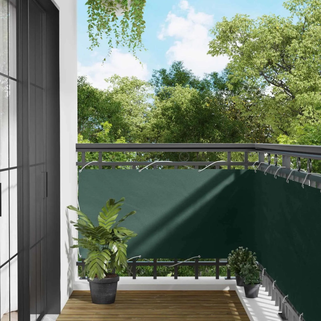 Schermo da balcone-Pannello per balcone 75 x 200 cm Oxford alu rivestito in PU 754409