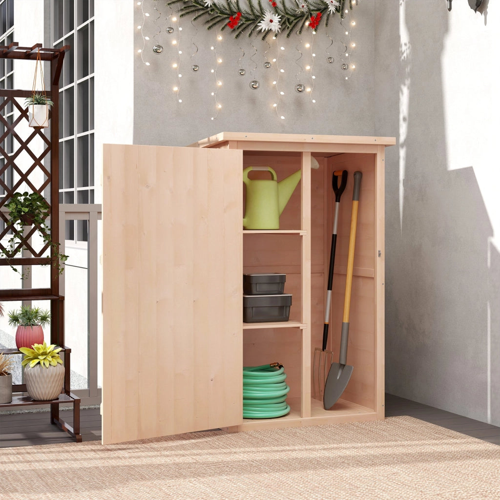 Casetta da Giardino in Legno ¨C zephmum ¨C Abete 75x56x115 cm