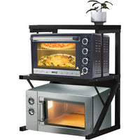 Supporto per Stampante Scaffale Portaoggetti Multiuso Nero Scaffalatura 3 Livelli