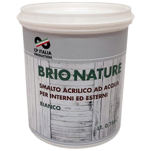 smalto satinato all'acqua brionature bianco lt.0,750 cod:ferx.5749