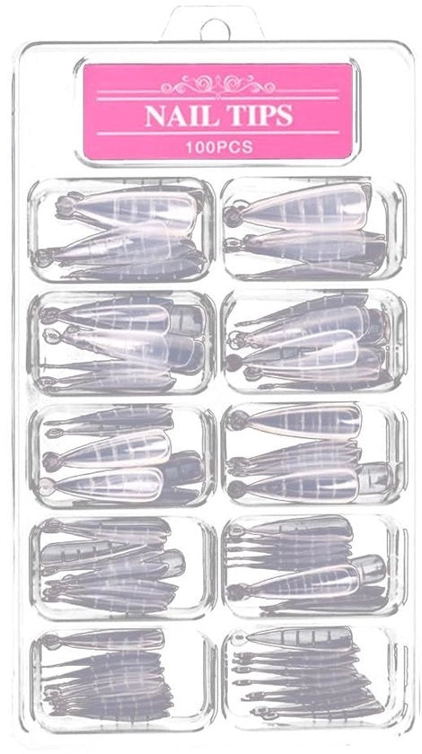 Accessori per manicure - Punzoni in plastica - Punzoni a punta - Arte per unghie - Colore bianco - Accessori per manicure - Ideale per uso domestico - Modello in plastica