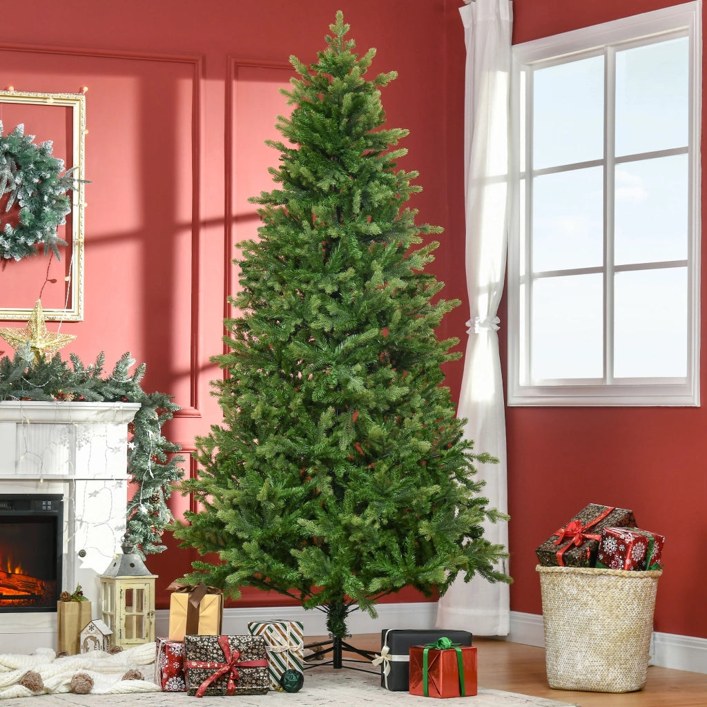 Albero di Natale Artificiale ¨C zephmum ¨C Verde ?124x228 cm