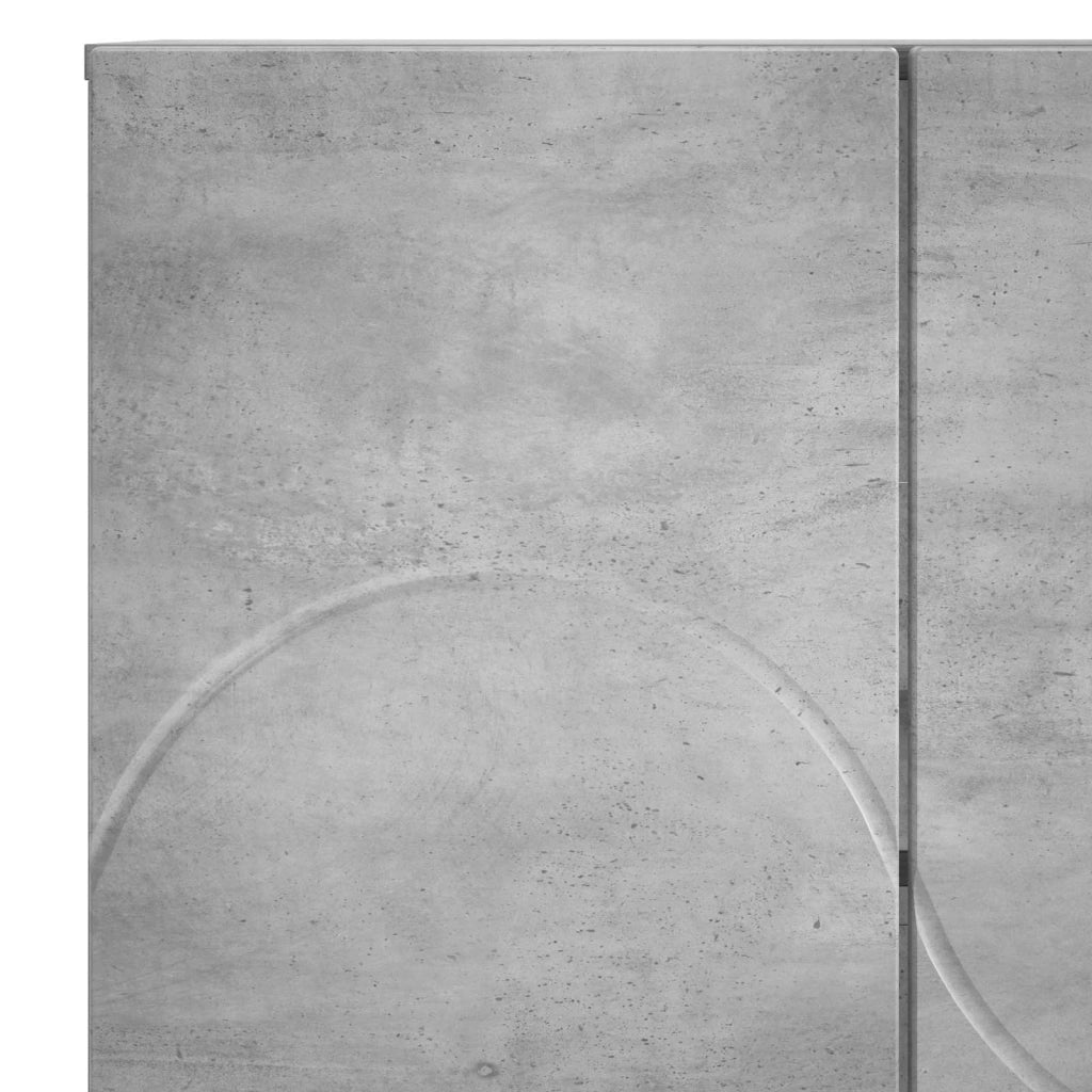 Credenza Grigio Cemento 67 x 34,5 x 75 cm Legno ingegnerizzato 8011534