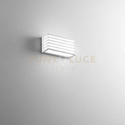 APPLIQUE BIEMISSIONE LED DUKROT BIANCA 12W 1440LM CCT 3000K / 4000K IP54 CCT 22X8X11CM