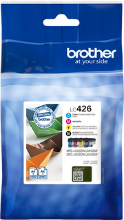 Brother LC-426 Value Pack C/M/Y/BK