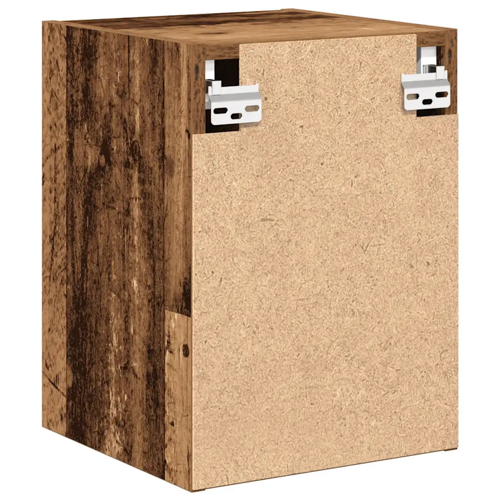 vidaXL Pensili per Garage 2 pz Legno Antico in Legno Multistrato