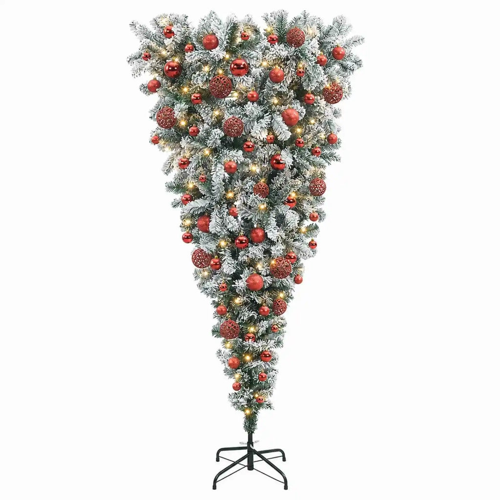 Albero di Natale artificiale con palline 240 cm 300 LED 3460849