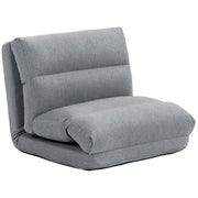 Letto imbottito reclinabile 90¡ã-180¡ã ¨C zephmum ¨C grigio 70x72x56 cm