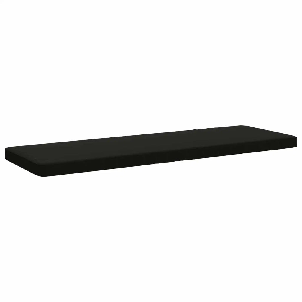 Cuscini per Panchina a 2 Pezzi VUGHT 2 pz 100% Poliestere Nero 951953