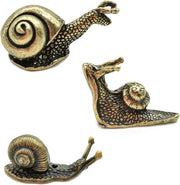 Set di 3 gusci metallici per decorazione di giardino - sculture retro per spazi interni ed esterni