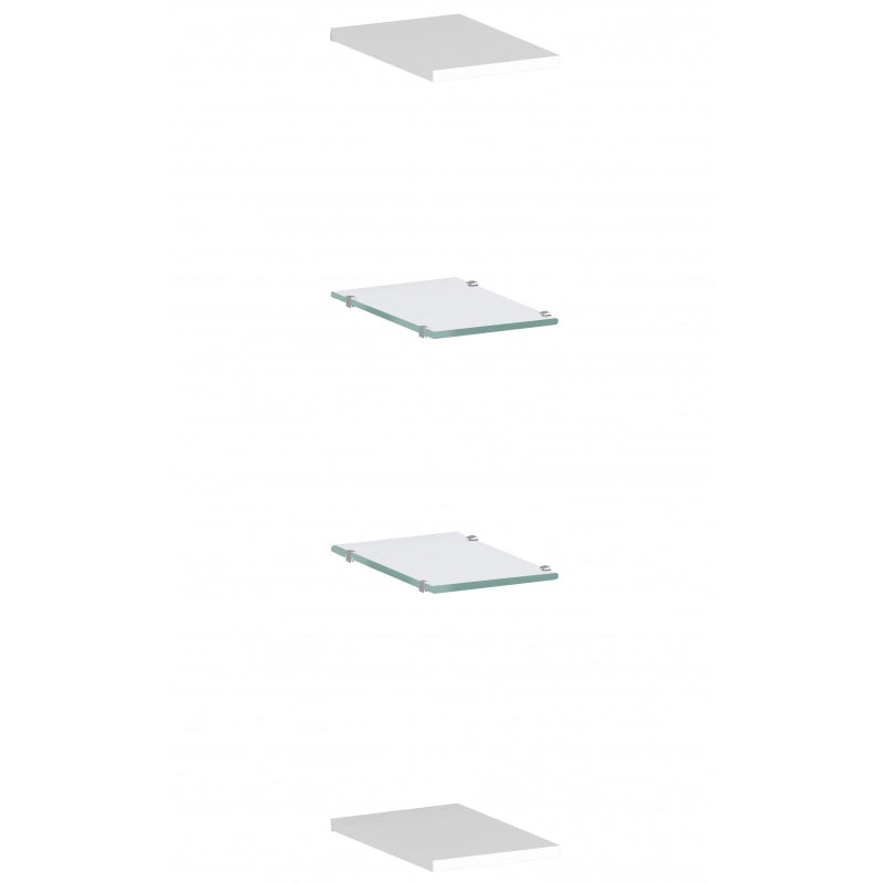 Mensola Maruska – 20x1,6/0,5x27 – Bianco Lucido