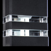 Lampada da parete Outdoor in Alluminio Unter den Linden Nero