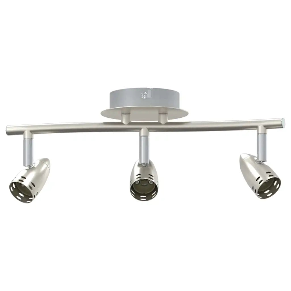 Faretto da soffitto Nichel 36,5 x 10 x 12,5 cm Metallo 4108218