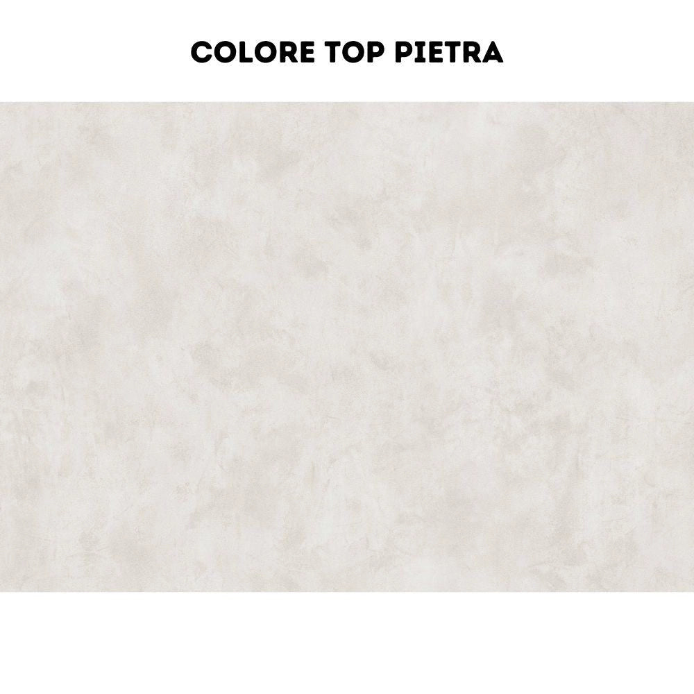 Cucina Iris 360 cm noce stelvio verde pesto con elettrodomestici reversibile