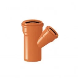 Braga ridotta 45 pvc fognatura d .200x125