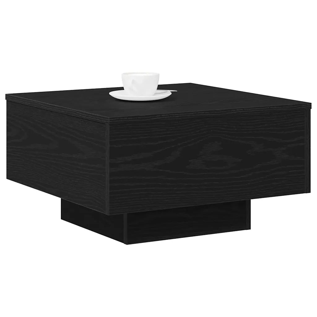 Tavolino da salotto Rovere Nero 55 x 55 x 31 cm 862993